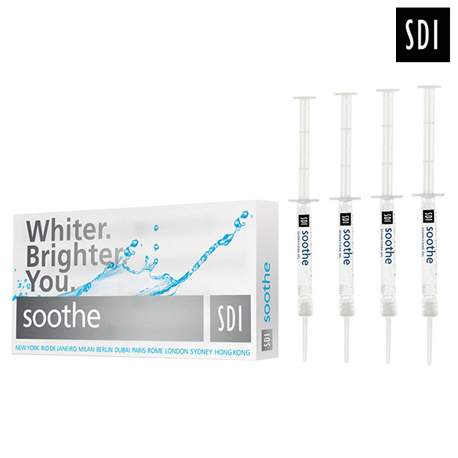 SDI Soothe Whitening, 4 Syringe Kit